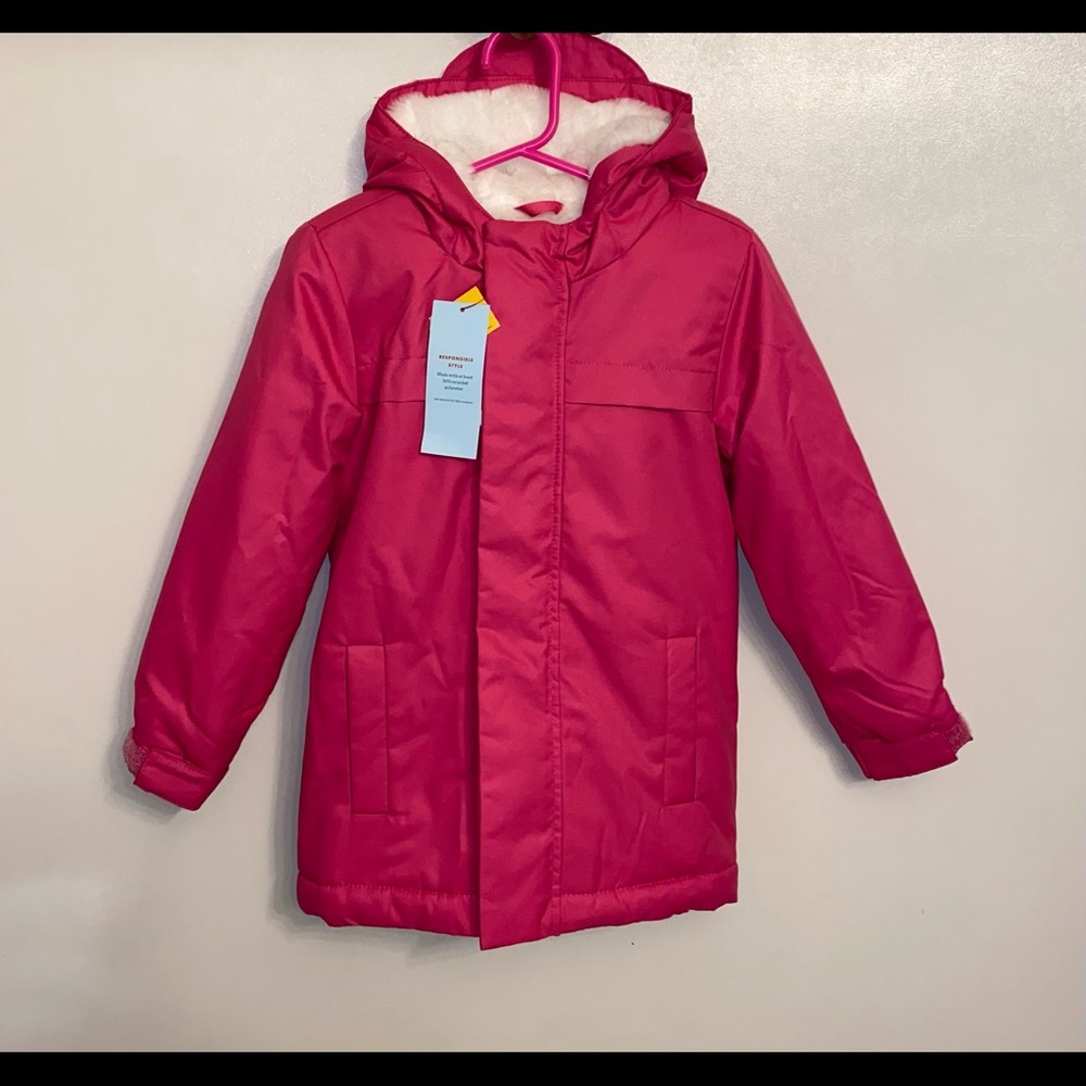Toddlers Fur Lined Parka Jacket